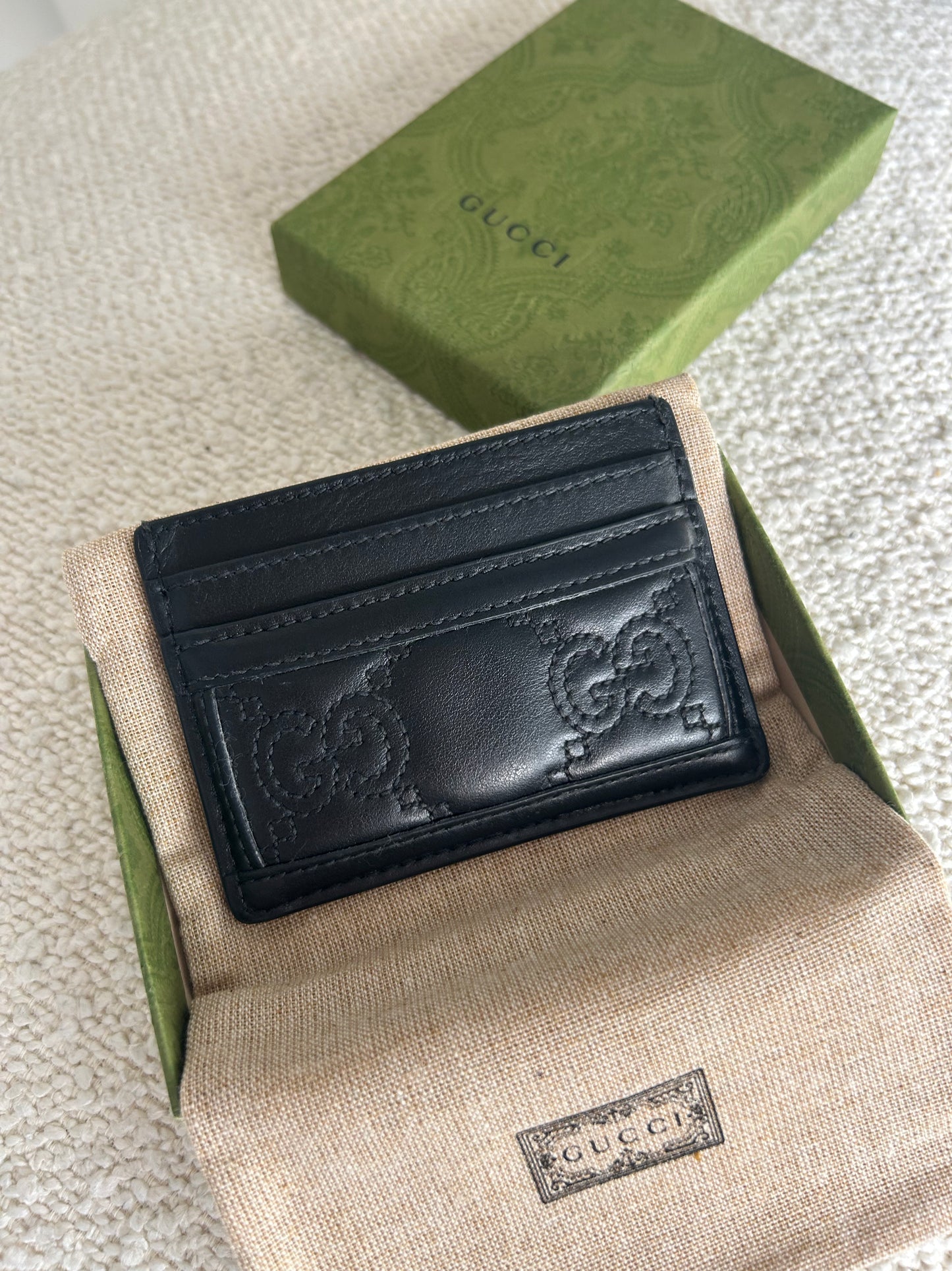 GUCCI GG MARMONT CARD CASE